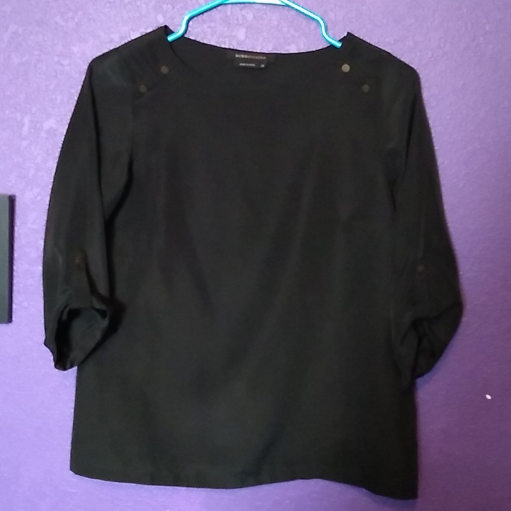 BCBGMAXAZRIA 3/4 sleeve top XS